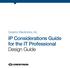 Crestron Electronics, Inc. IP Considerations Guide for the IT Professional Design Guide