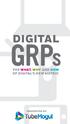 digital GRPs of Digital s New Metric
