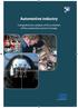 Automotive industry. Comprehensive analysis of the evolution of the automotive sector in Europe. European Commission