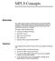 MPLS Concepts. Overview. Objectives