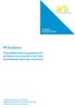 PII Guidance. This leaflets sets out guidance for architects in connection with their professional indemnity insurance. Guidance and Information