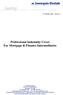 Professional Indemnity Cover For Mortgage & Finance Intermediaries