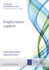 Employment support. Professional practice information leaflet. The British Psychological Society. www.bps.org.uk/dcop