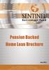 Pension Backed Home Loan Brochure