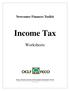 Newcomer Finances Toolkit. Income Tax. Worksheets