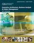 Enterprise Architecture, Business Analysis & Project Management
