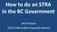 How To Do An Ismart In The Bcan Government