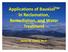 Applications of Bauxsol in Reclamation, Remediation, and Water Treatment. James M. Castro, Ph.D.