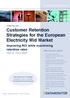Customer Retention Strategies for the European Electricity Mid Market