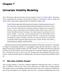 Chapter 7. Univariate Volatility Modeling. 7.1 Why does volatility change?