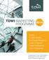 TDWI MARKETING PROGRAMS