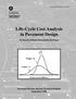Life-Cycle Cost Analysis in Pavement Design