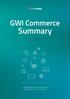 GWI Commerce Summary Q2 2014