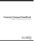 Vermont Claimant Handbook