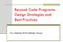 Beyond Code Programs: Design Strategies and Best Practices. Eric Makela, Britt/Makela Group