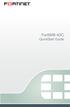 FortiWifi-40C QuickStart Guide