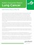 Lung Cancer. Public Outcomes Report. Submitted by Omar A. Majid, MD