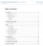 Table of Contents User Manual page 1