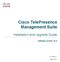 Cisco TelePresence Management Suite