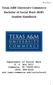Texas A&M University-Commerce Bachelor of Social Work (BSW) Student Handbook