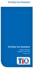 Territory Car Insurance