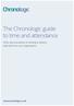 The Chronologic guide to time and attendance