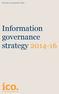 Information governance strategy 2014-16