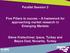 Parallel Session 2 Five Pillars to succes A framework for approaching market research in Emerging Markets