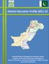 District Education Profile 2011-12