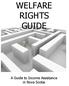 WELFARE RIGHTS GUIDE