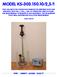 MODEL KS-303.150.10/2,5/1