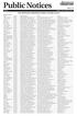 Public Notices PAGE 21 AUGUST 1, 2014 - AUGUST 7, 2014