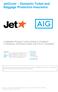JetCover Domestic Ticket and Baggage Protection Insurance