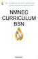 NMNEC CURRICULUM BSN