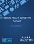 SEXUAL HEALTH EDUCATION TOOLKIT