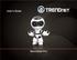 TRENDnet User s Guide. Cover Page
