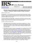 IRS Offers Filing and Penalty Relief for 2010 Estates; Basis Form Now Due Jan. 17; Extension to March Available for Estate Tax Returns