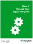 Class 2: Manage Your Digital Footprint