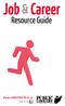 Job & Career. Resource Guide. www.cumberland.lib.nc.us. Find us on