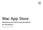 Mac App Store. Marketing and Advertising Guidelines for Developers. November 2012