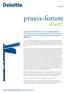 praxis-forum Alert! 13.05.2009
