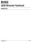 2006 Minerals Yearbook