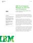IBM Tivoli Endpoint Manager for Security and Compliance