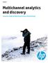 Multichannel analytics and discovery