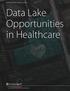KNOWLEDGENT WHITE PAPER. Data Lake Opportunities in Healthcare