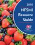 NFSMI Resource Guide. National Food Service Management Institute The University of Mississippi