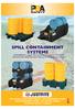 SPILL CONTAINMENT SYSTEMS