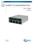 Overland Storage. SnapSAN CLI Command Reference Linux. User Guide S3000/S5000. May 2013 10400425-002