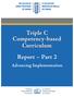 Triple C Competency-based Curriculum