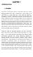 CHAPTER 1 INTRODUCTION 1.1 PREAMBLE